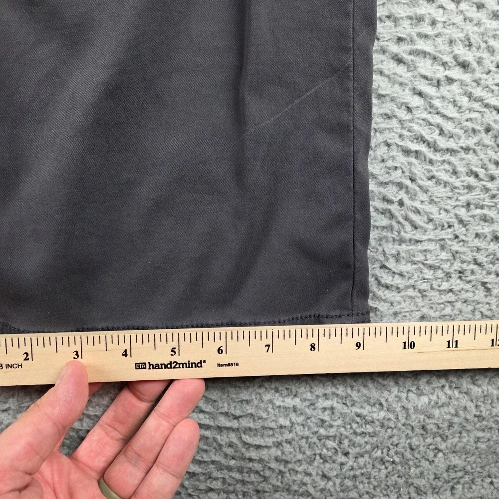 Prana Pants Mens 38x32‎ (36x30) Gray Brion Hiking Outdoor Stretch Slim Fit